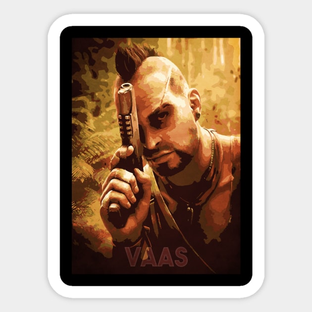 Vaas Sticker by Durro